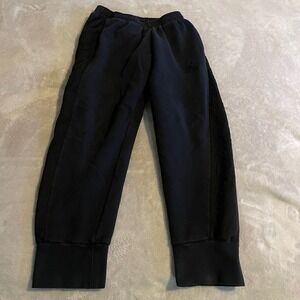 Jordan Sweatpants Mens Black Fleece Side Panel Joggers Size‎ Medium Workout Gym